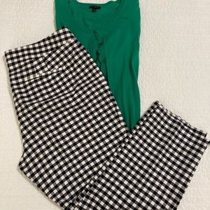 Ann Taylor Checkered pants